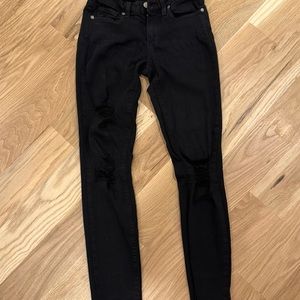 Paige black denim